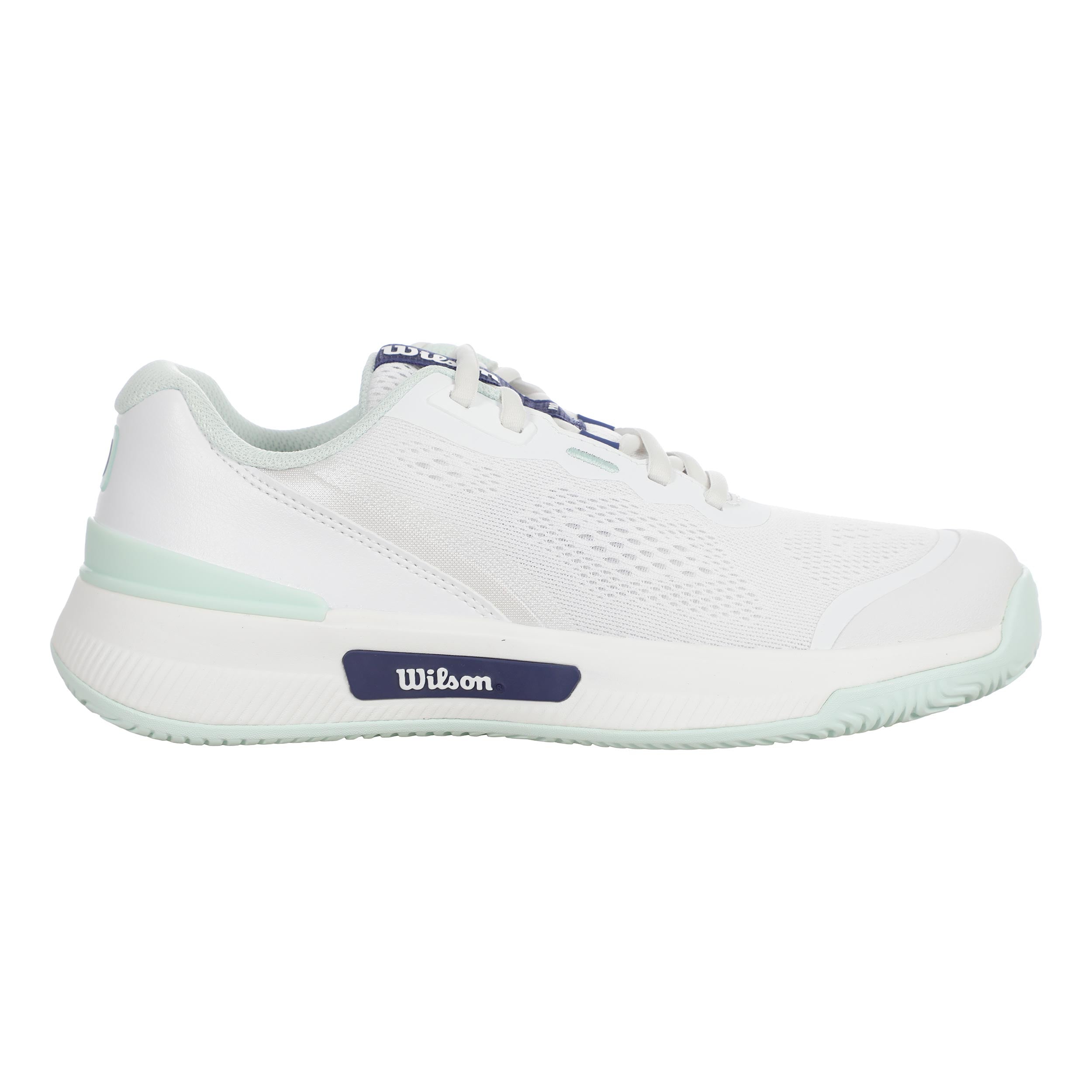 Wilson Intrigue Pro Allcourtschuh Damen-weiß, türkis