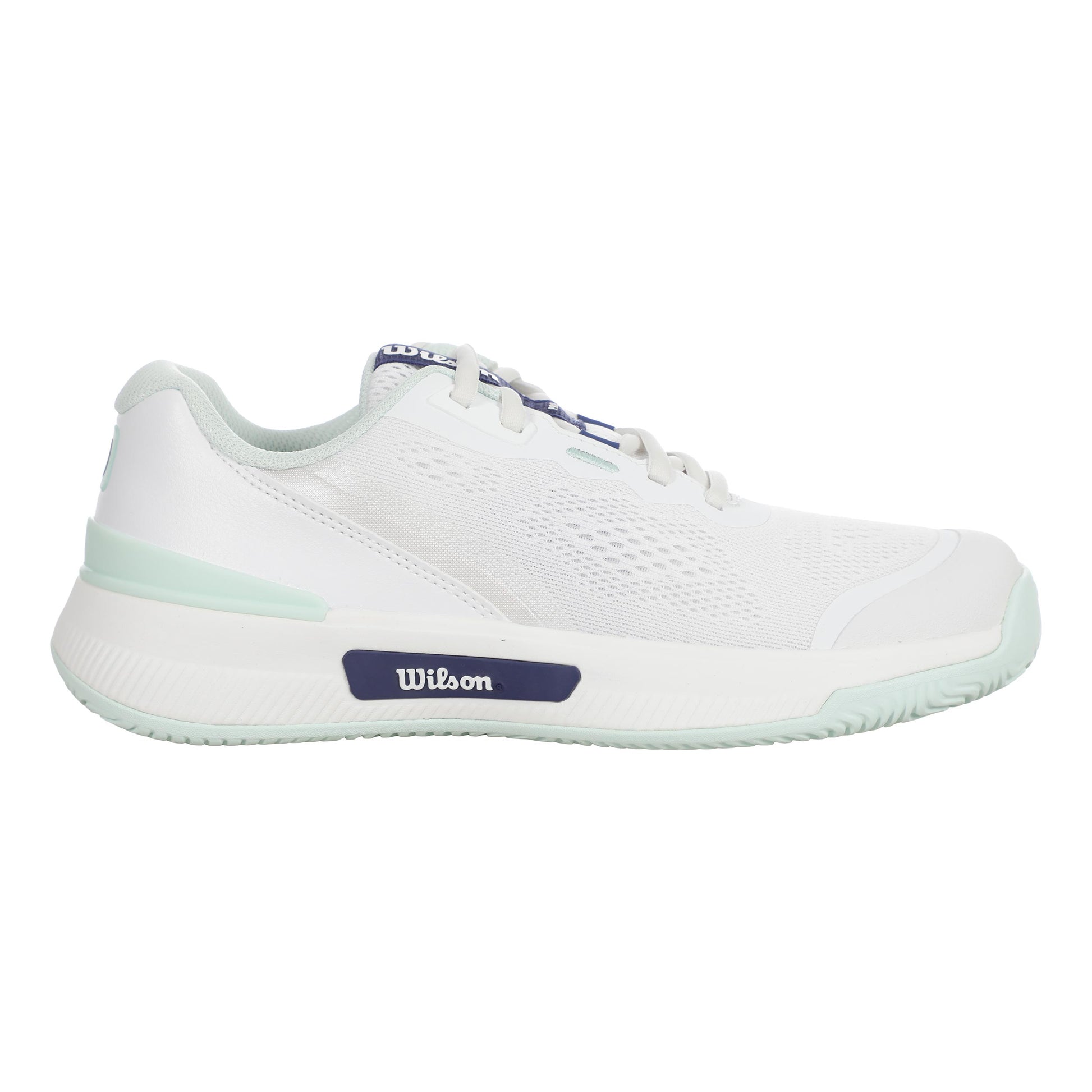 Wilson Intrigue Pro Allcourtschuh Damen-weiß, türkis