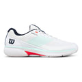 Rush Lite 5 Allcourtschuh Herren-weiß, türkis