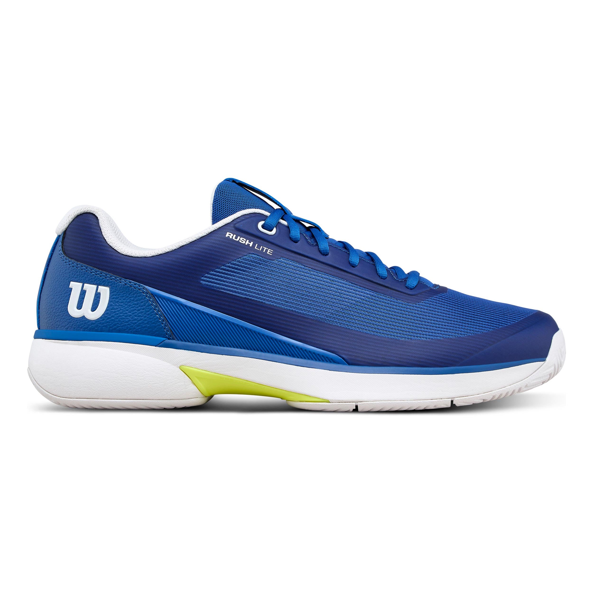 Wilson Rush Lite 5 Allcourtschuh Herren-blau, weiß