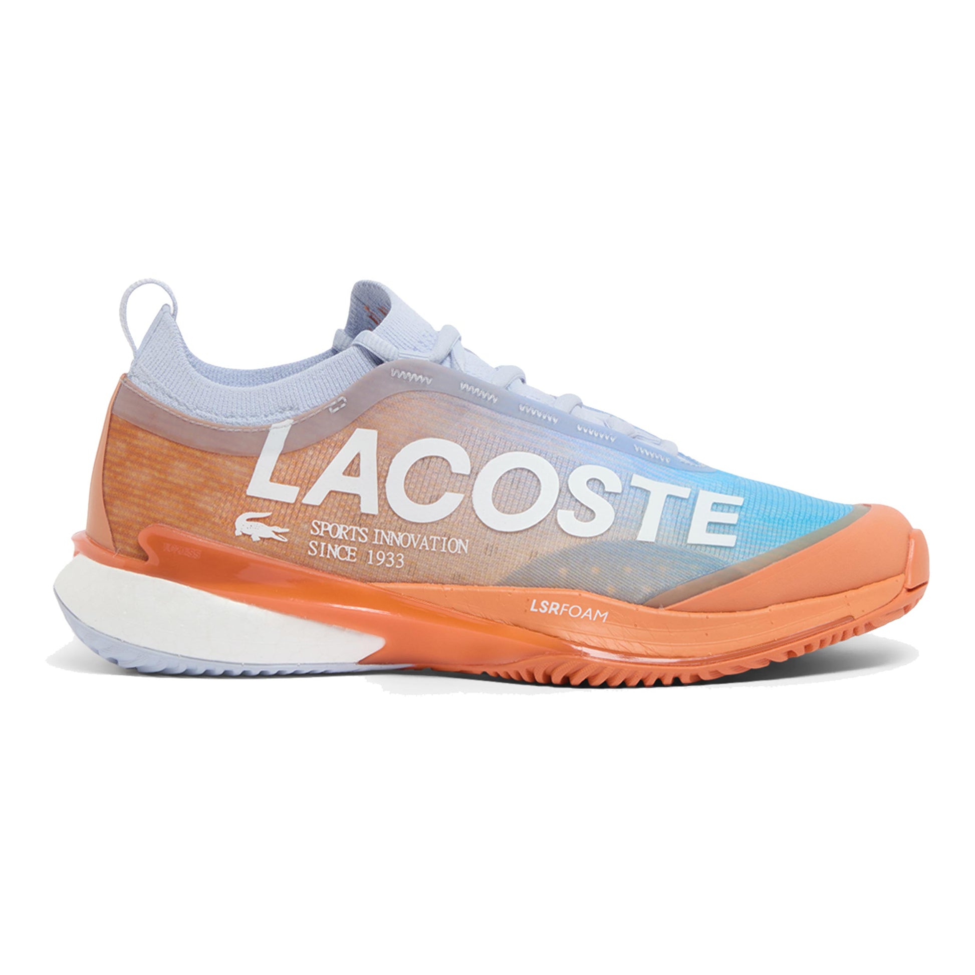 Lacoste AG-LT Lite Sandplatzschuh Damen - hellblau, rost