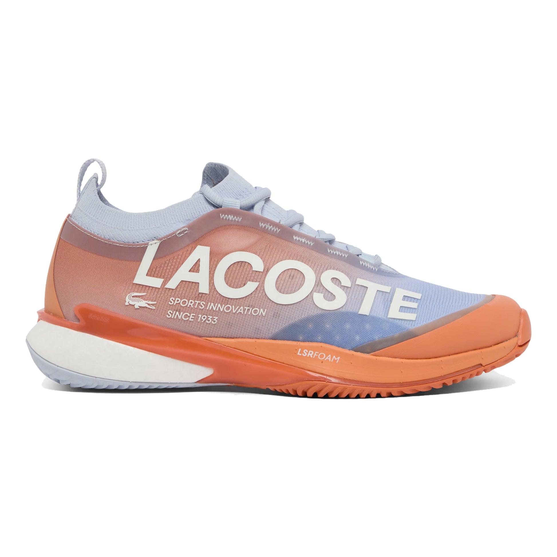 Lacoste AG-LT Lite Clay Court Sandplatzschuh Herren-hellblau, rost