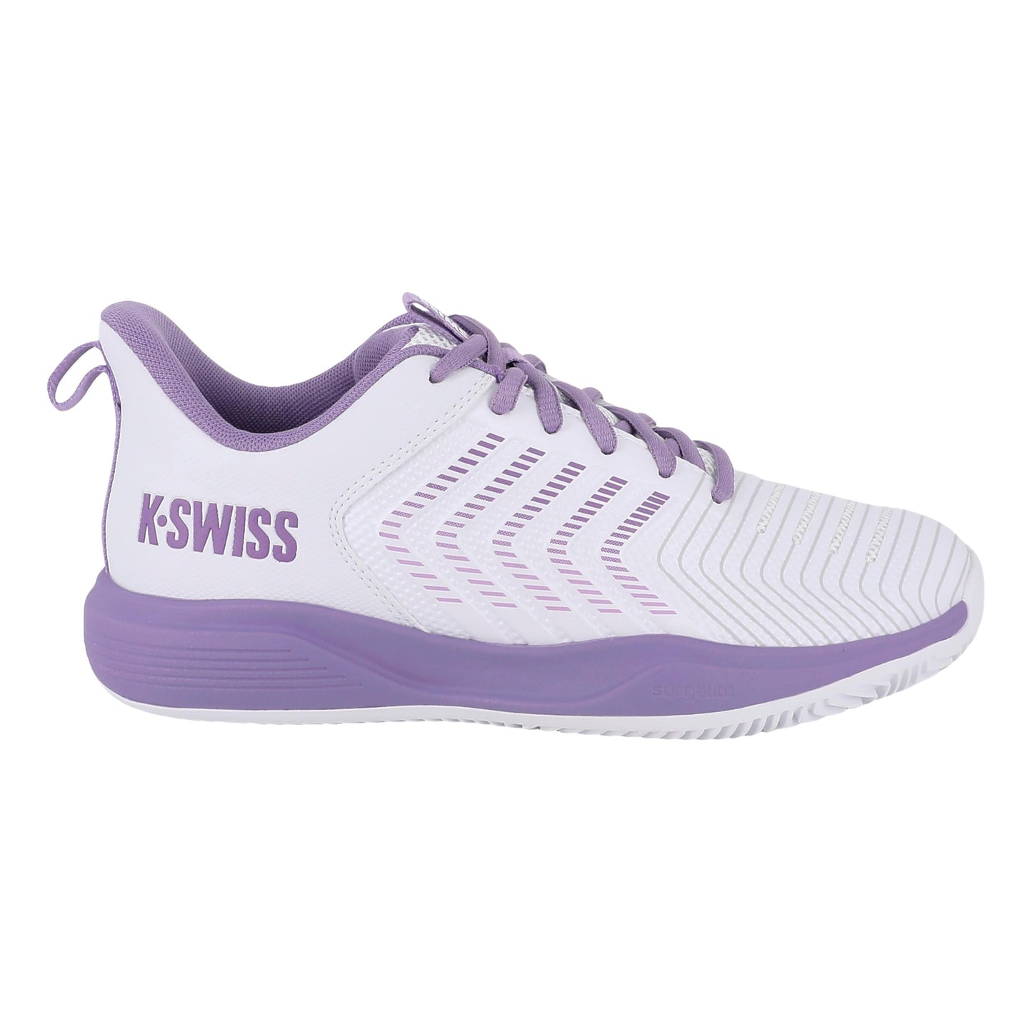 K-Swiss Ultrashot Light Allcourtschuh Damen - weiß, lavendel