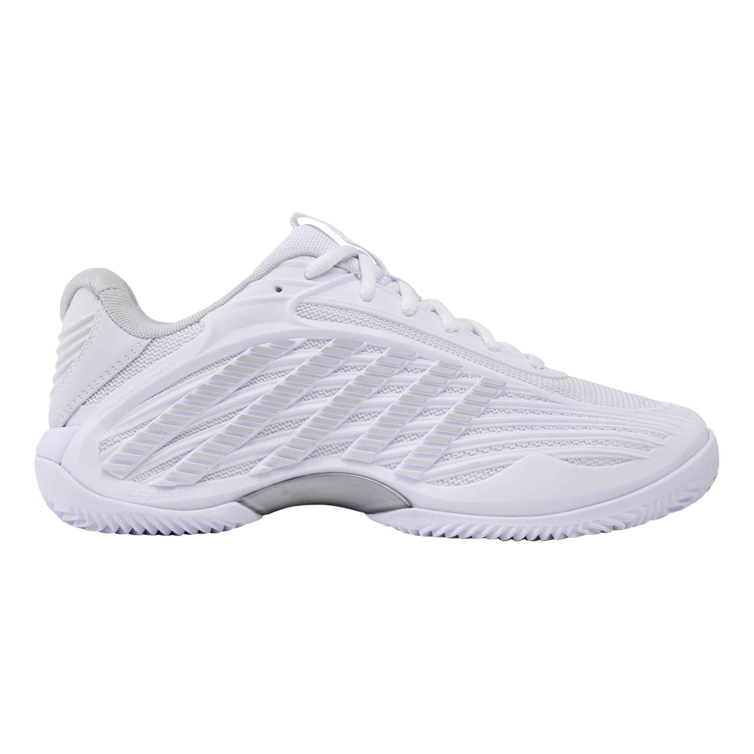 K-Swiss Hypercourt Express 3 Sandplatzschuh Damen - weiß, hellblau