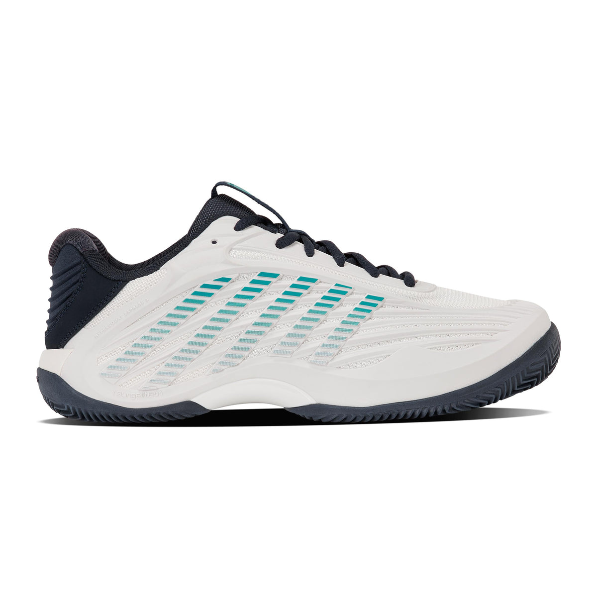 K-Swiss Hypercourt Express 3 Sandplatzschuh Herren - weiß, türkis