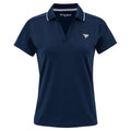 W. TEAM TECH POLOWHITE Polo Damen-dunkelblau