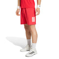 Club 3Stripes 7Inch Shorts Herren - rot, weiß