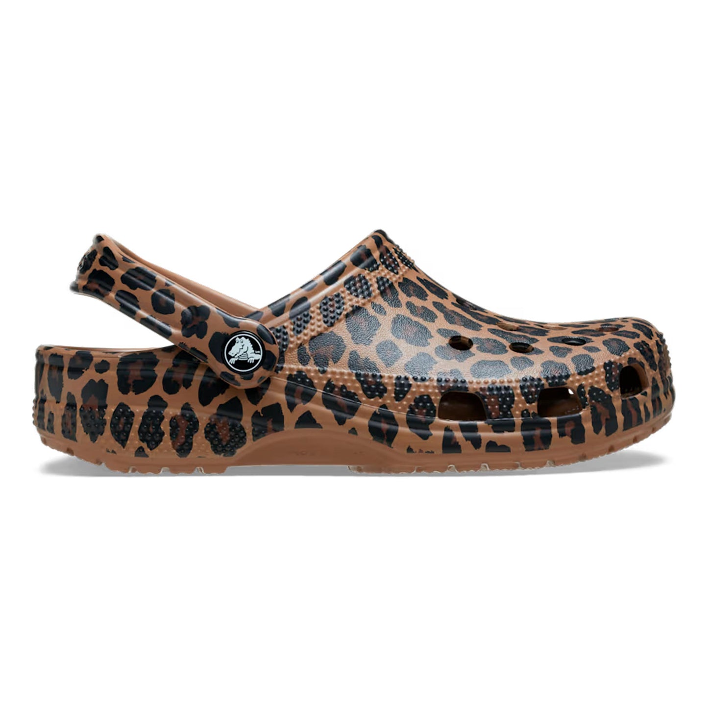 Crocs Classic Graphic Clog Badelatschen Damen - braun, beige