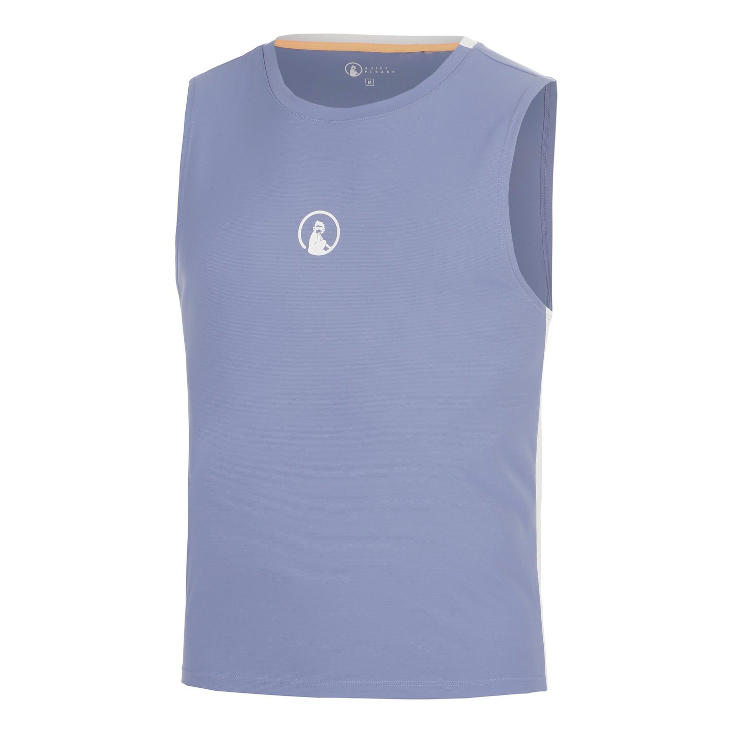 Quiet Please Glow Winner Tech Tank-Top Herren - blau