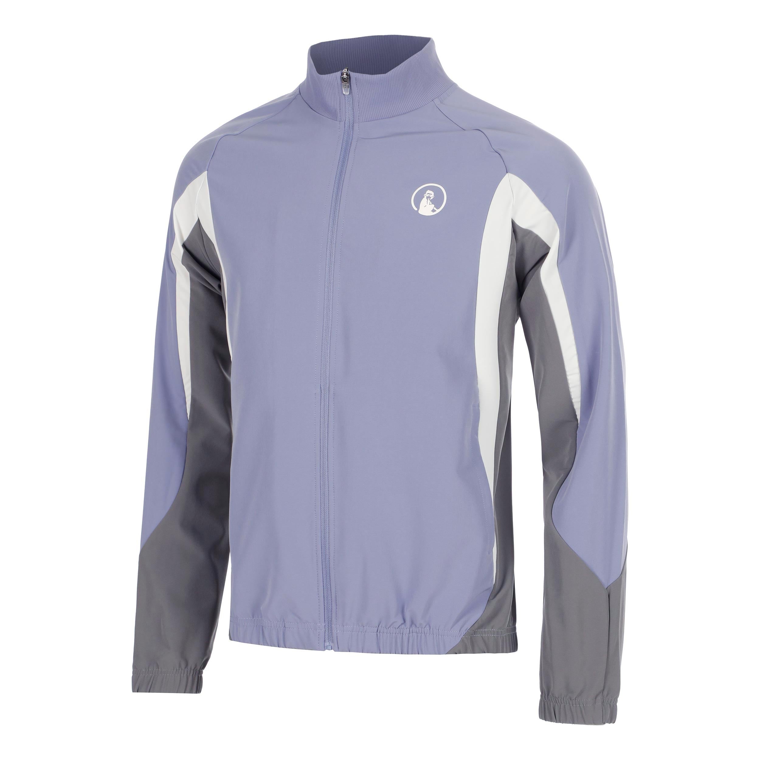 Quiet Please Glow Flow Trainingsjacke Herren - blau