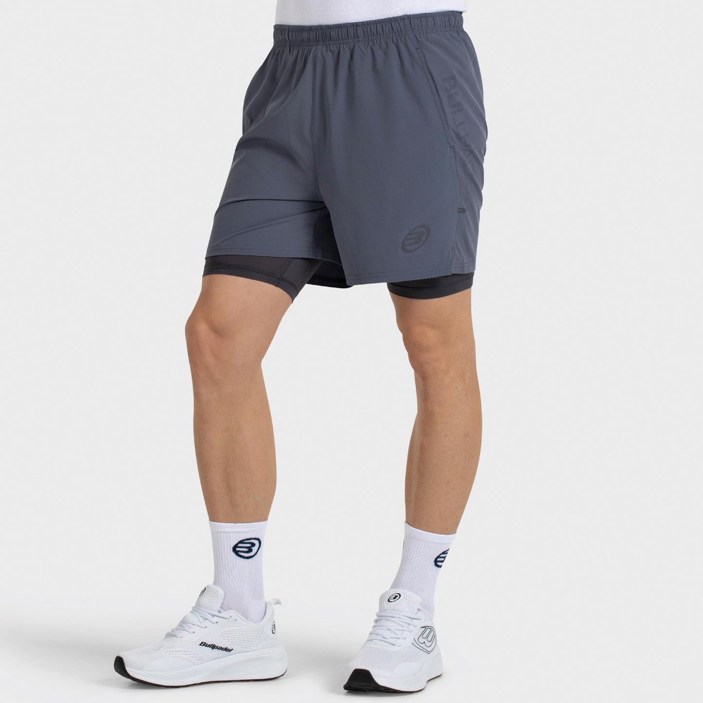 Bullpadel Montis Shorts Herren - grau