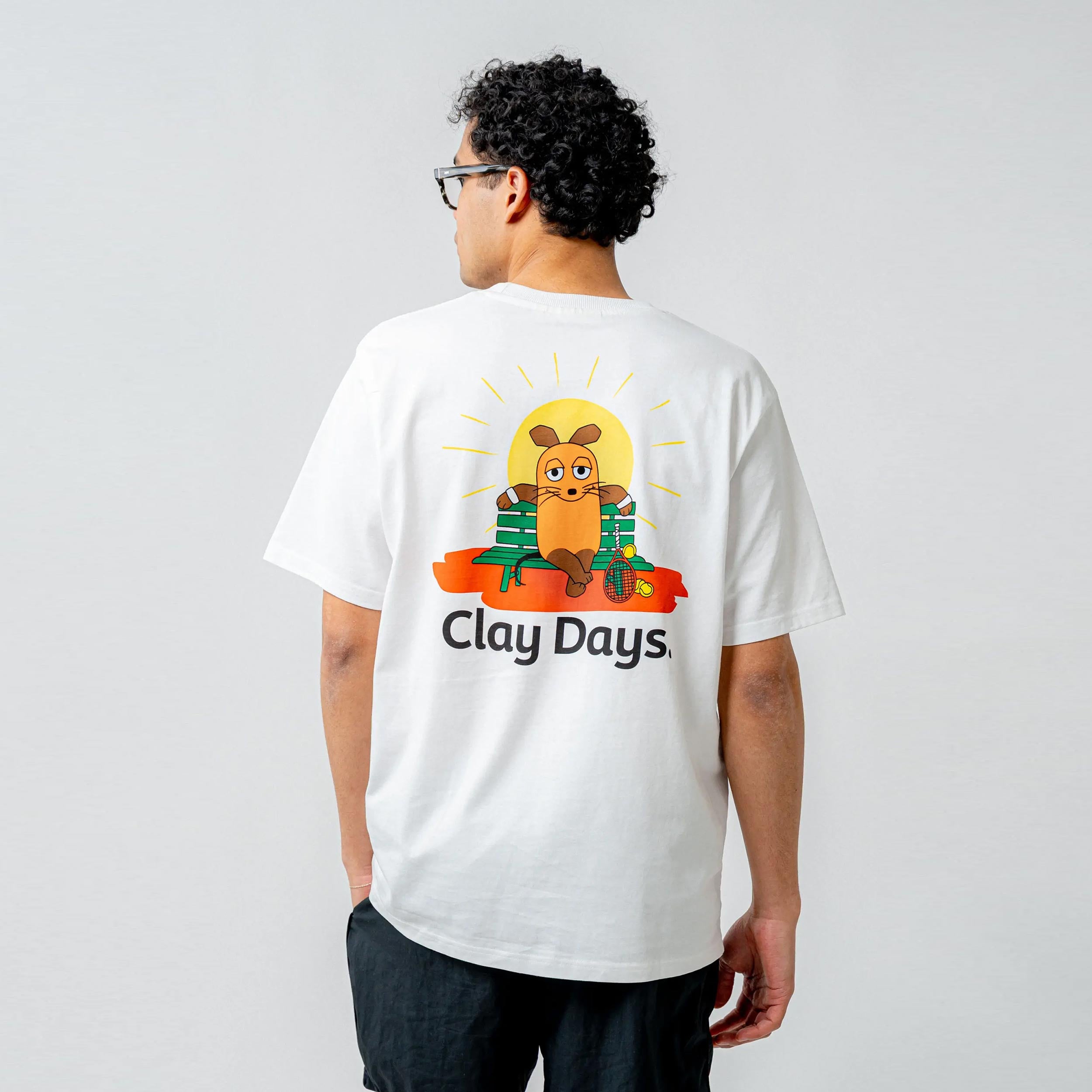 Lobster & Lemonade Maus Clay Days – '94 Campus T-Shirt Unisex - weiß