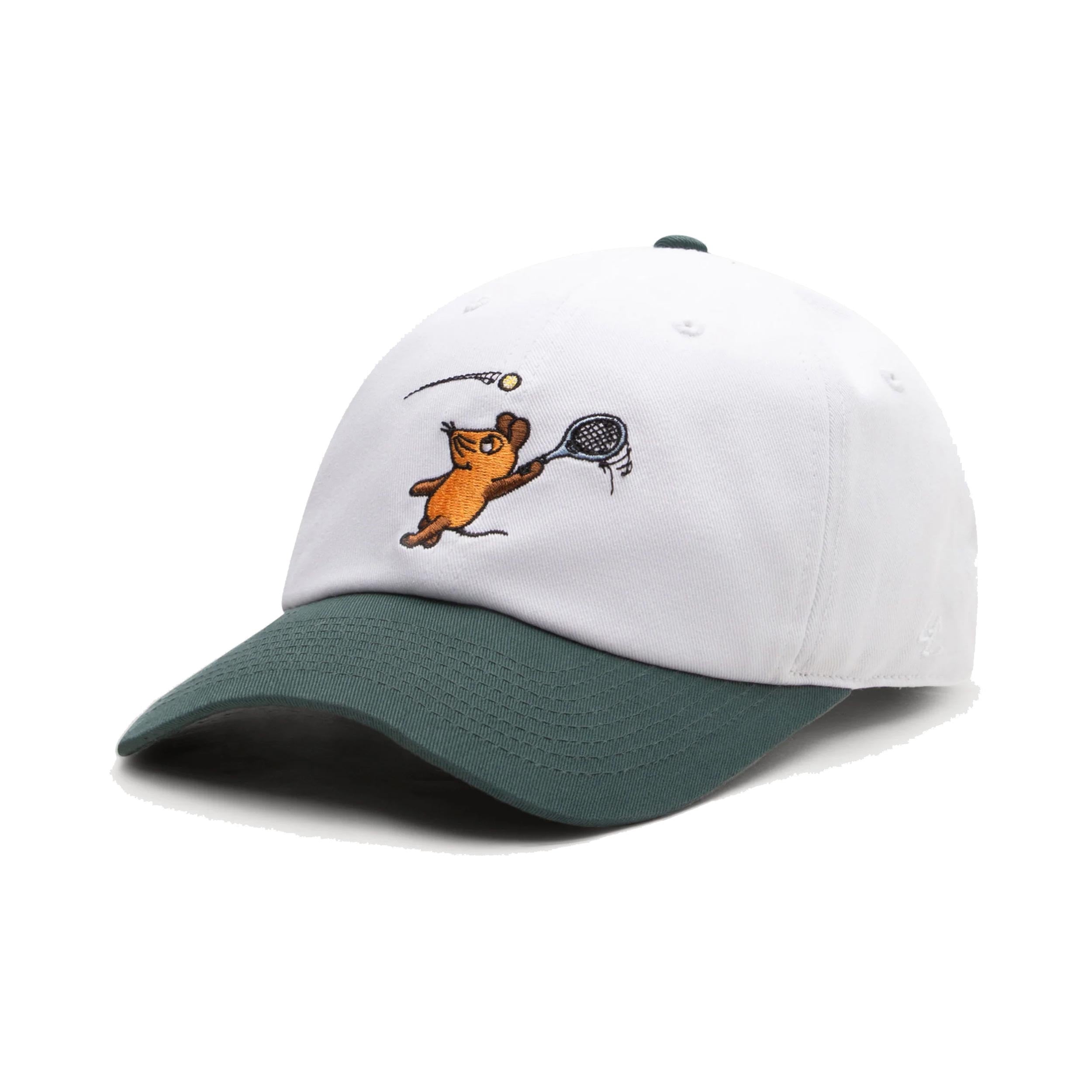 Lobster & Lemonade Maus Tennis – '09 Polo Cap Unisex - weiß, grün
