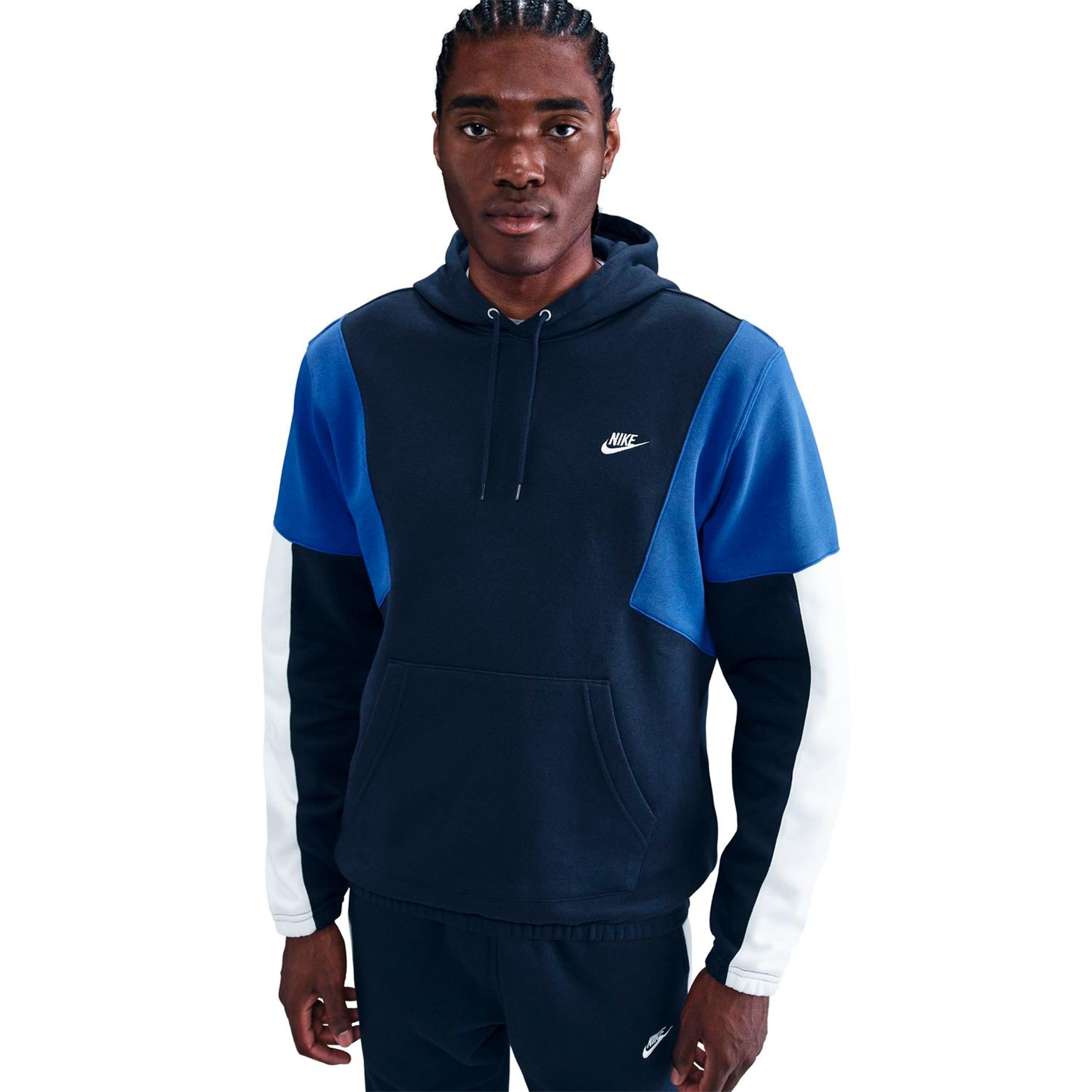 Nike Club Fleece Track GX Trainingsanzug Herren - dunkelblau