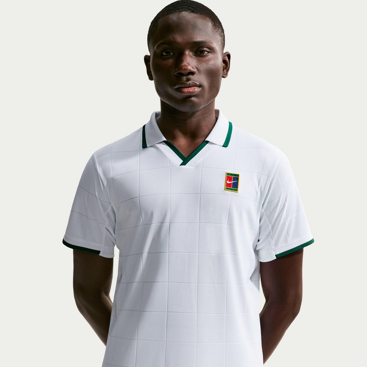 Nike Court Dri-Fit Advantage Slam Polo Herren - weiß