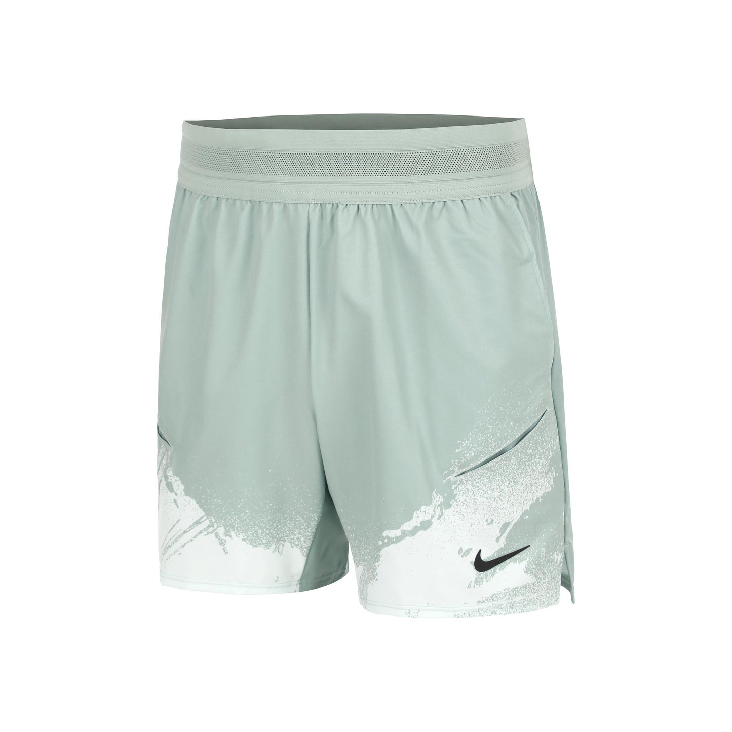 Nike Court Dri-Fit Slam Shorts Herren - graugrün, schwarz