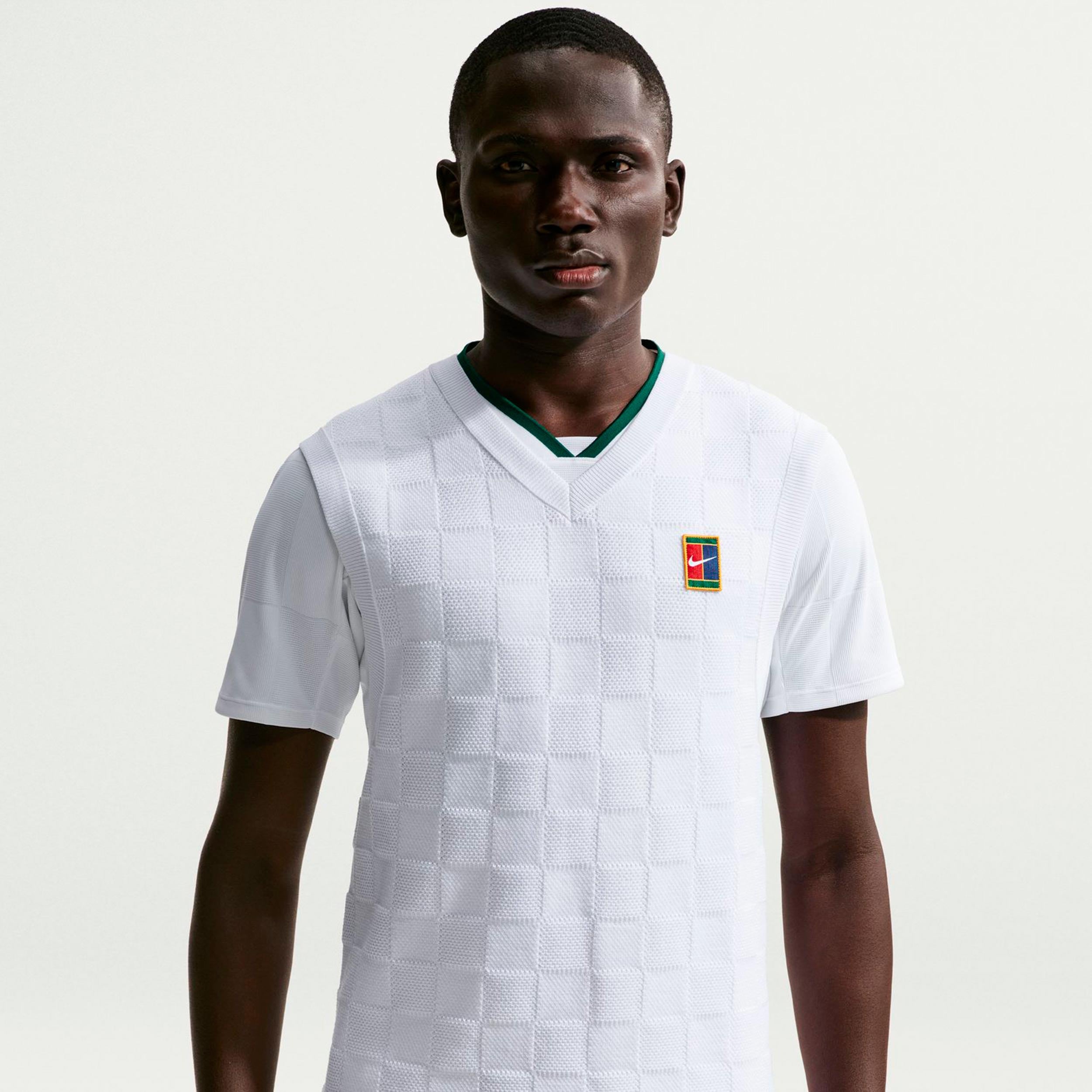 Nike Court Slam  Pullunder Herren - weiß