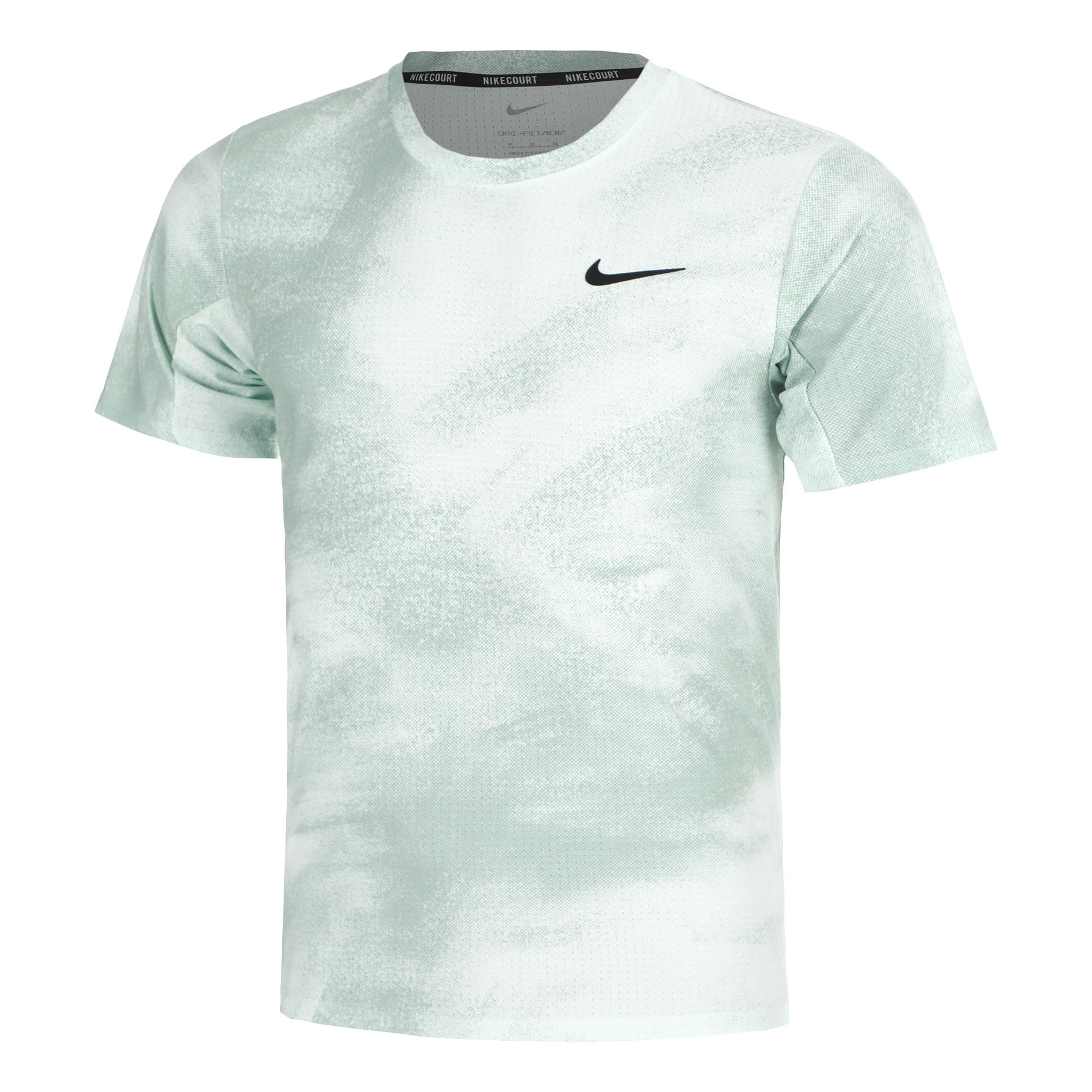 Nike Court Dri-Fit Advantage Slam T-Shirt Herren - mint, schwarz