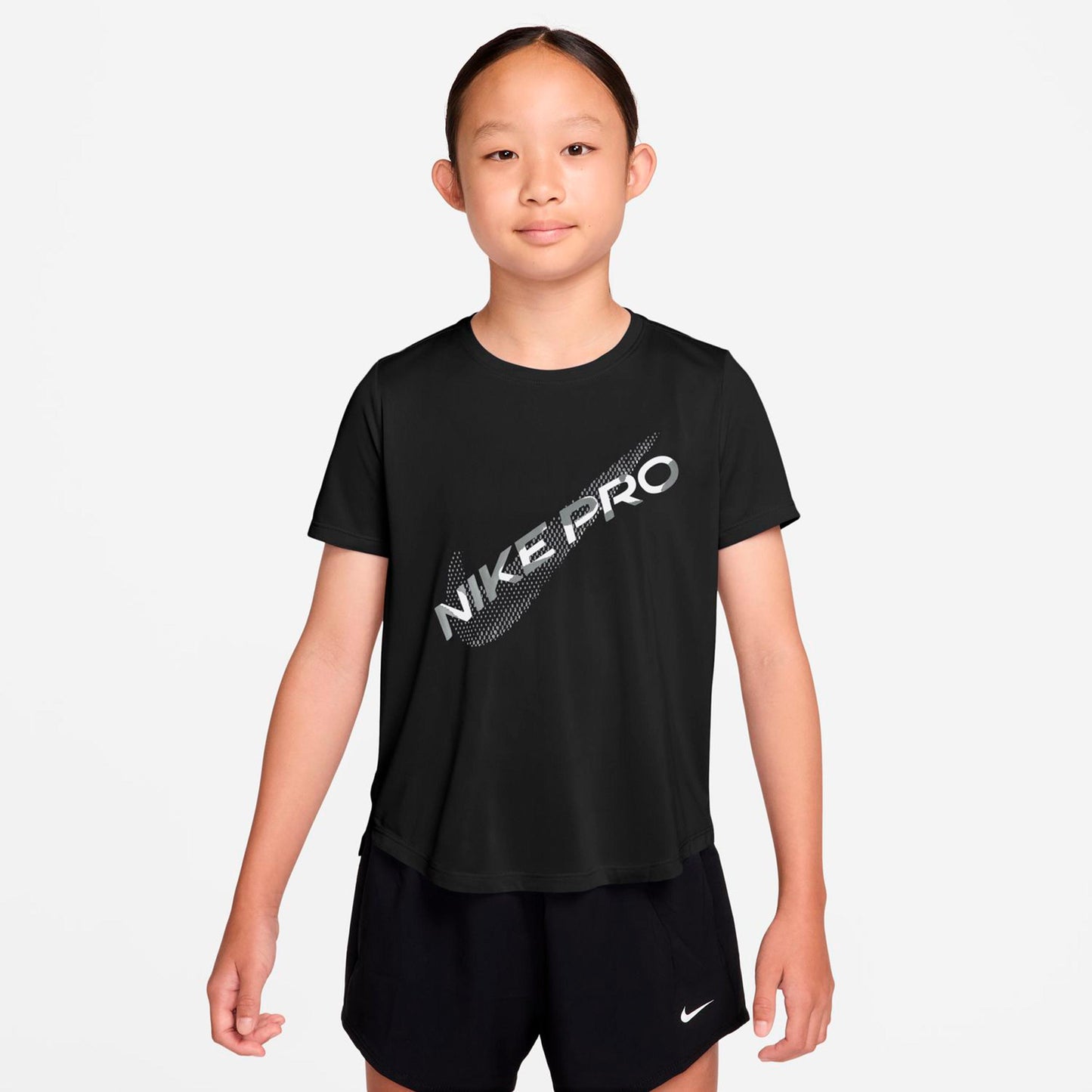 Nike Pro Dri-Fit T-Shirt Mädchen - schwarz