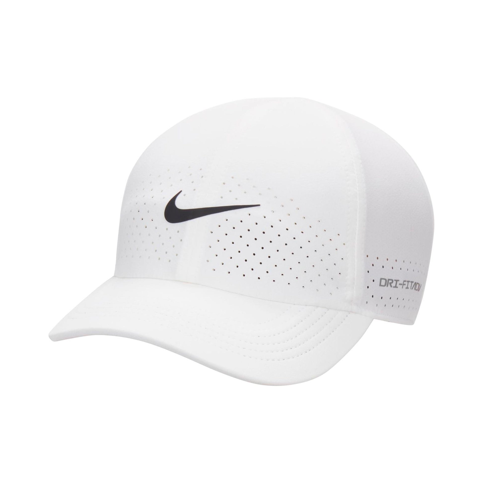 Nike Dri-Fit Advantage Club Cap Unisex - weiß, schwarz