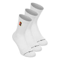 Crew Tennissocken 3er Pack Unisex - weiß