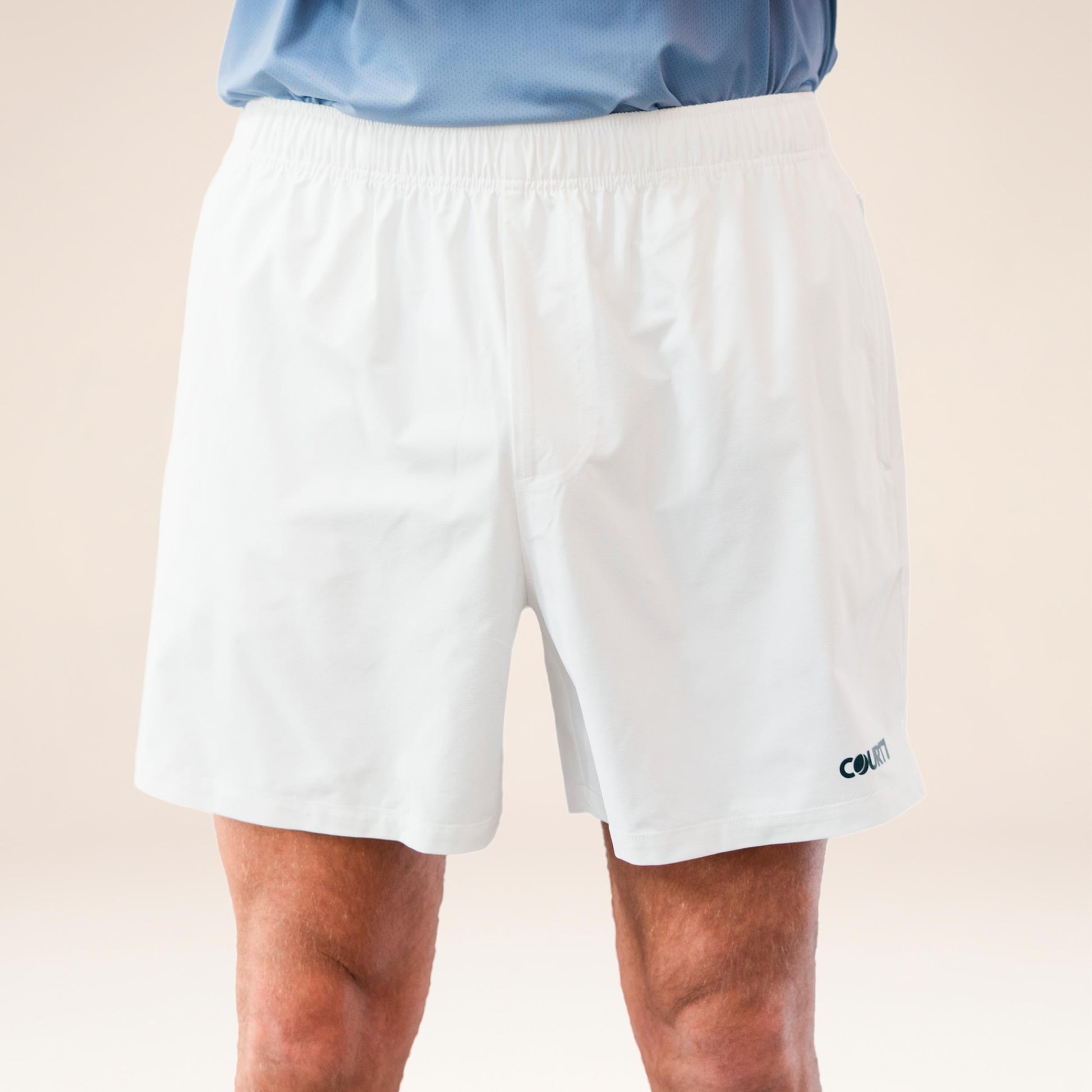 COURT7 Dual Pocket 5in Shorts Herren - offwhite