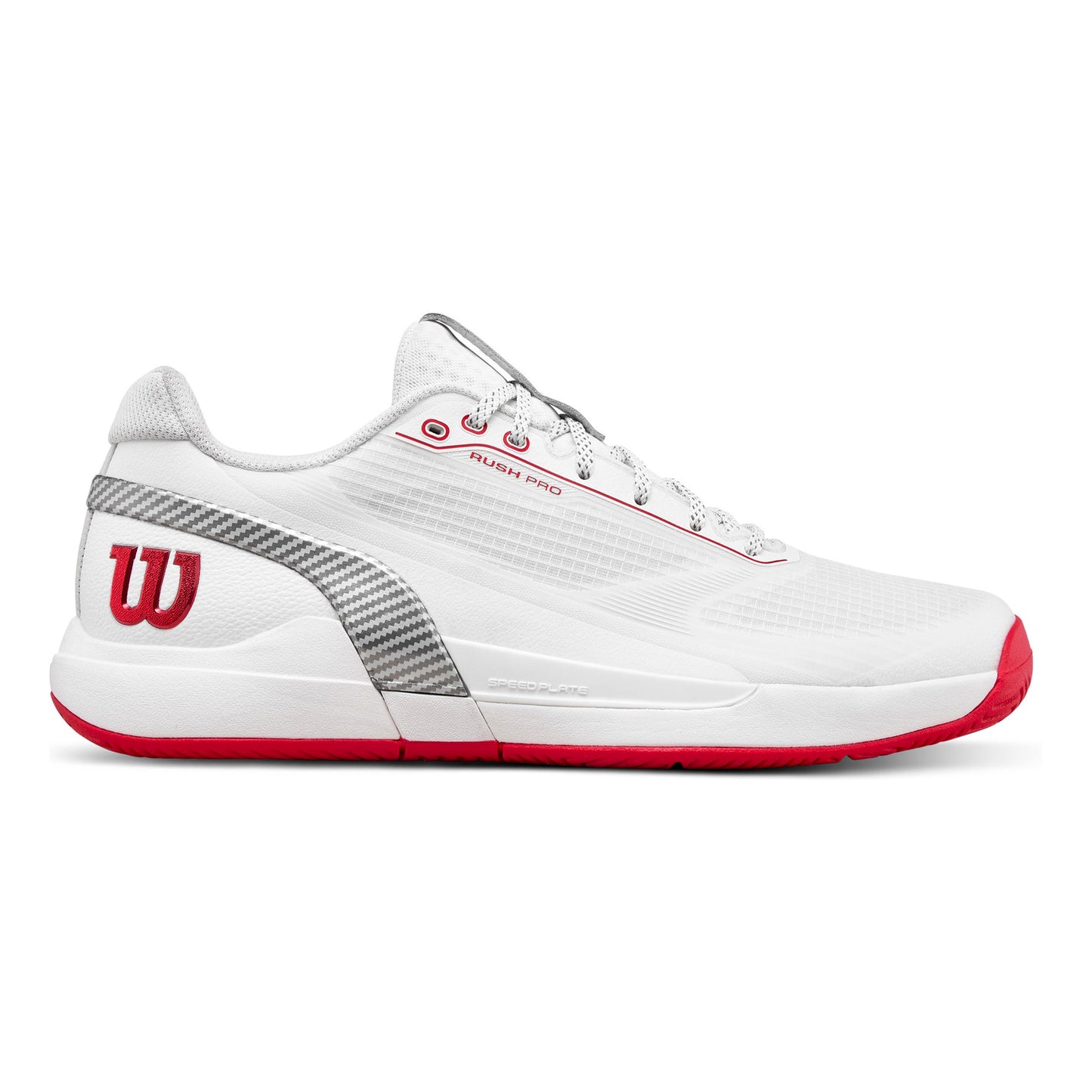 Wilson Rush Pro 5 CTC Allcourtschuh Herren - weiß, rot