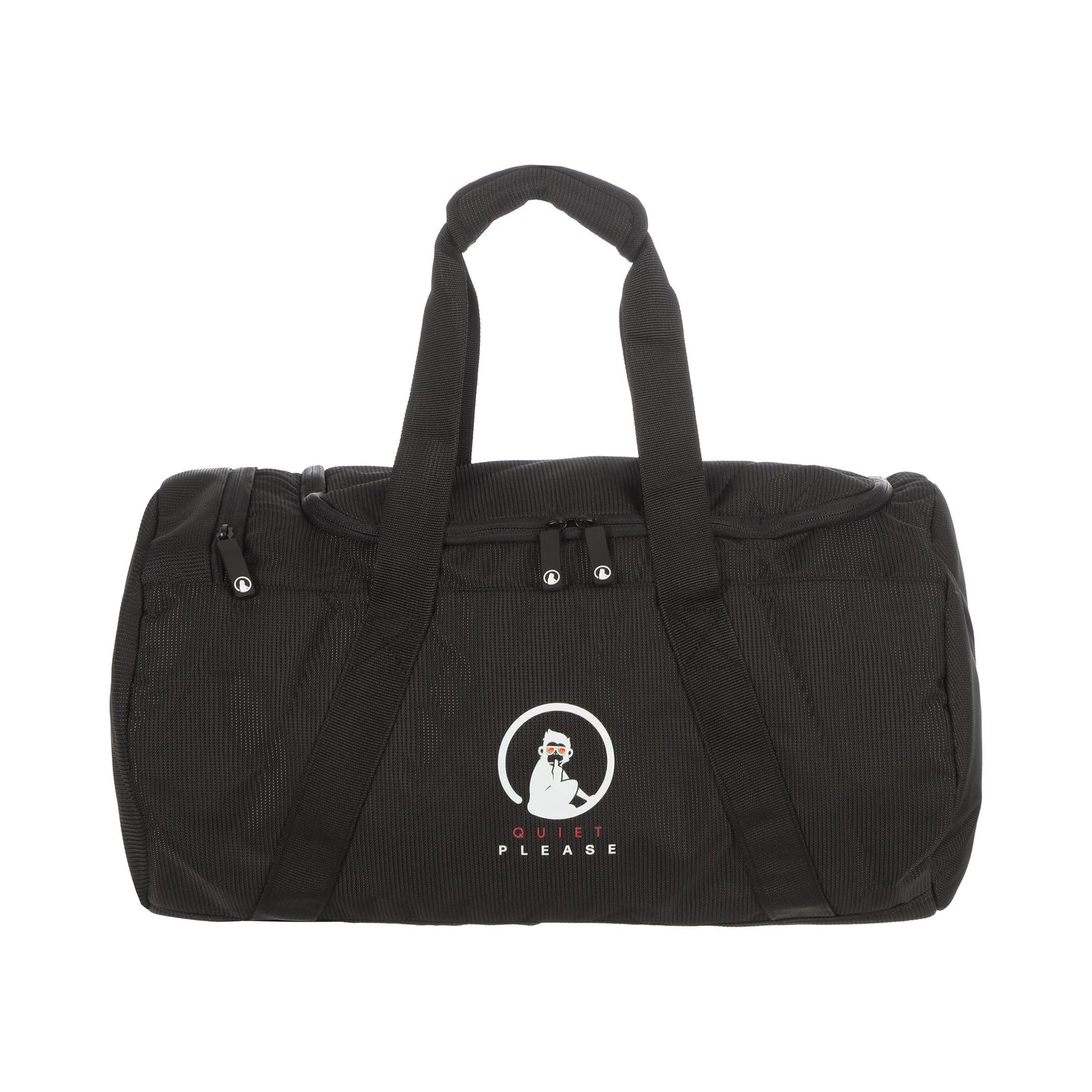 Quiet Please Gym Duffel 30L Sporttasche - schwarz