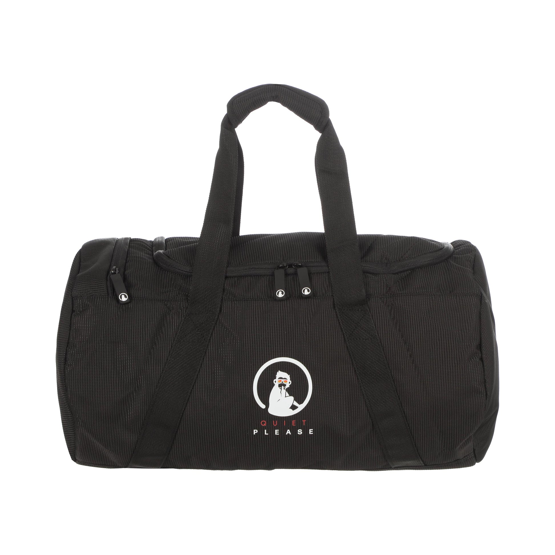 Quiet Please Gym Duffel 30L Sporttasche - schwarz