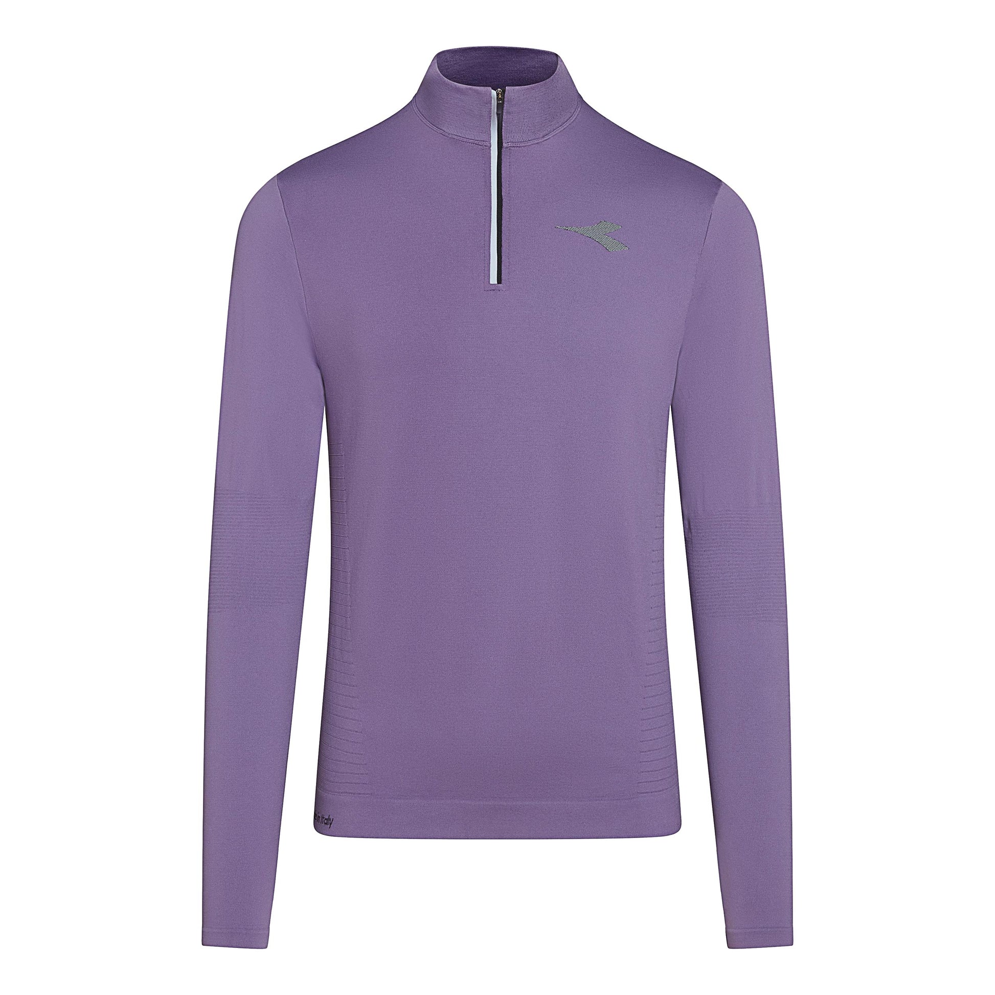 Diadora 1/2 Zip Stratouno Longsleeve Herren - violett