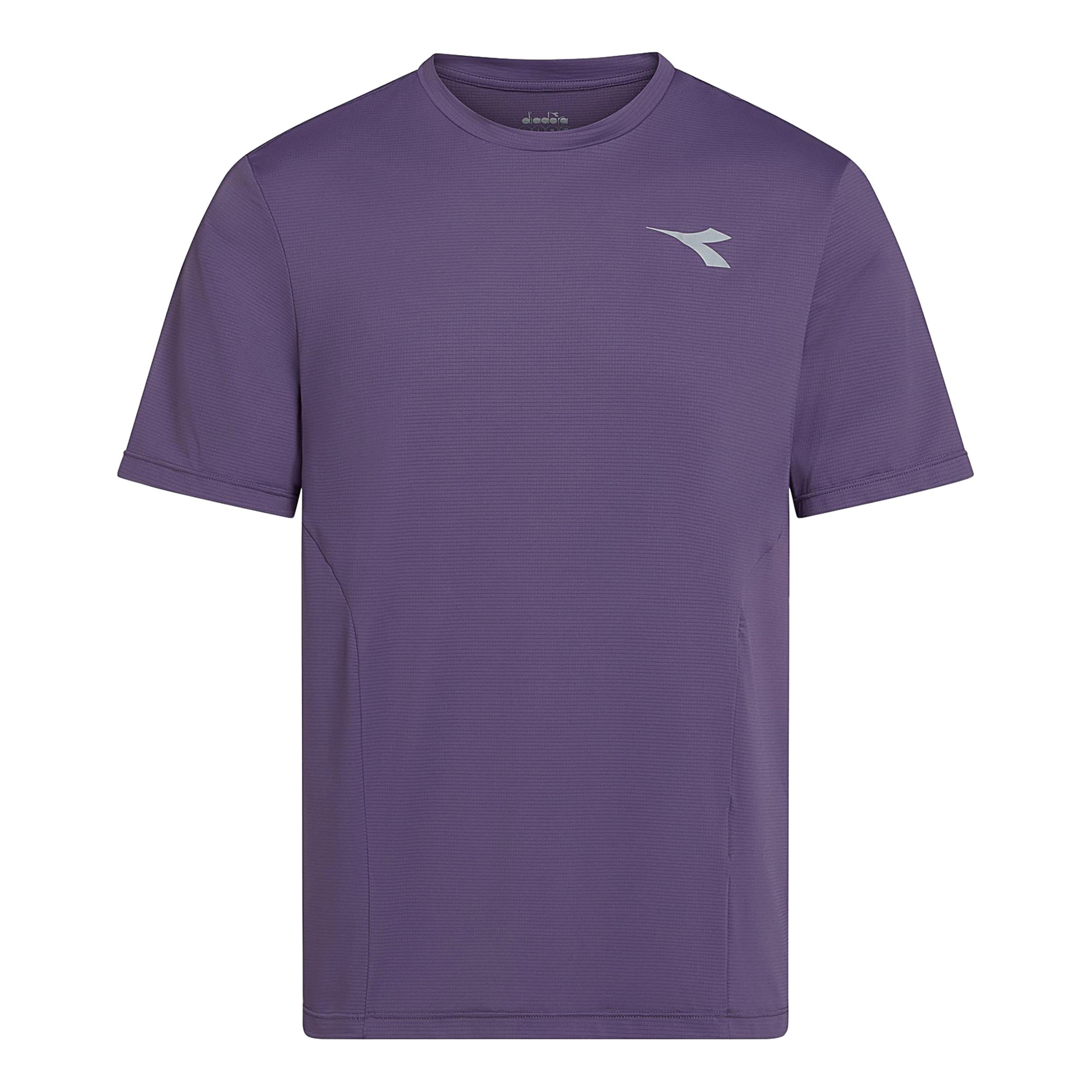 Diadora Tech T-Shirt Herren - violett