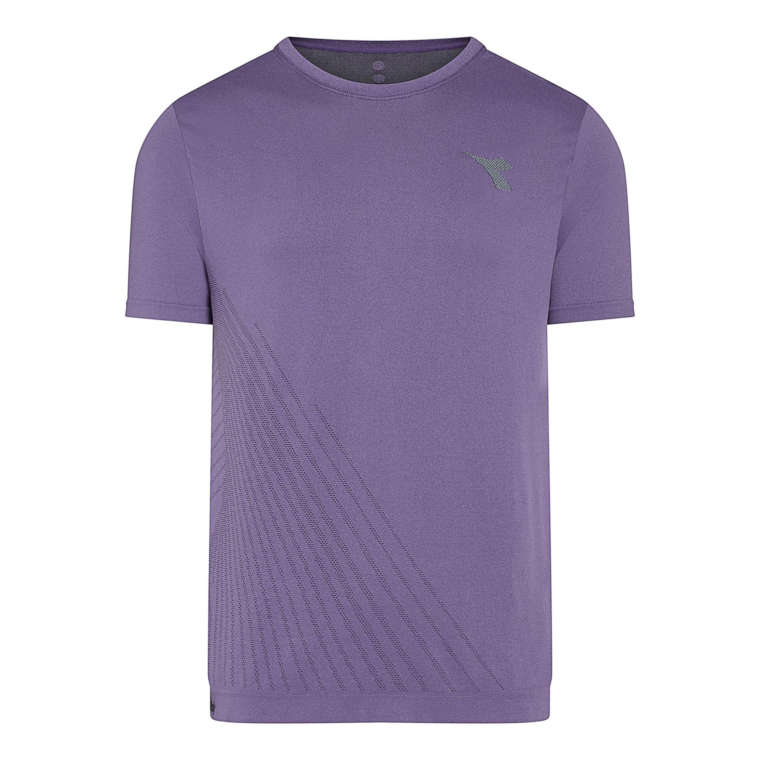 Diadora Stratouno T-Shirt Herren - violett
