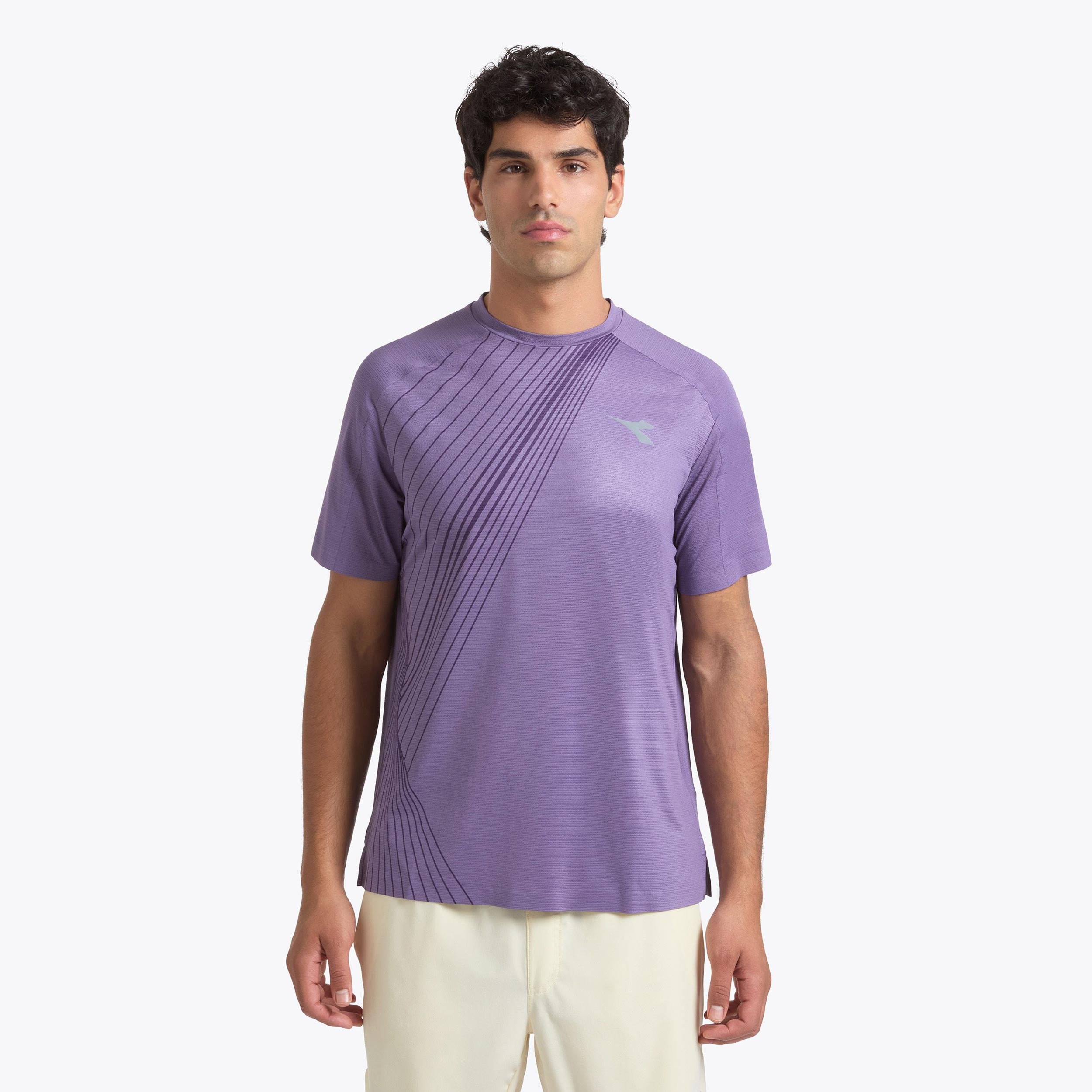 Diadora Fibrazero T-Shirt Herren - violett