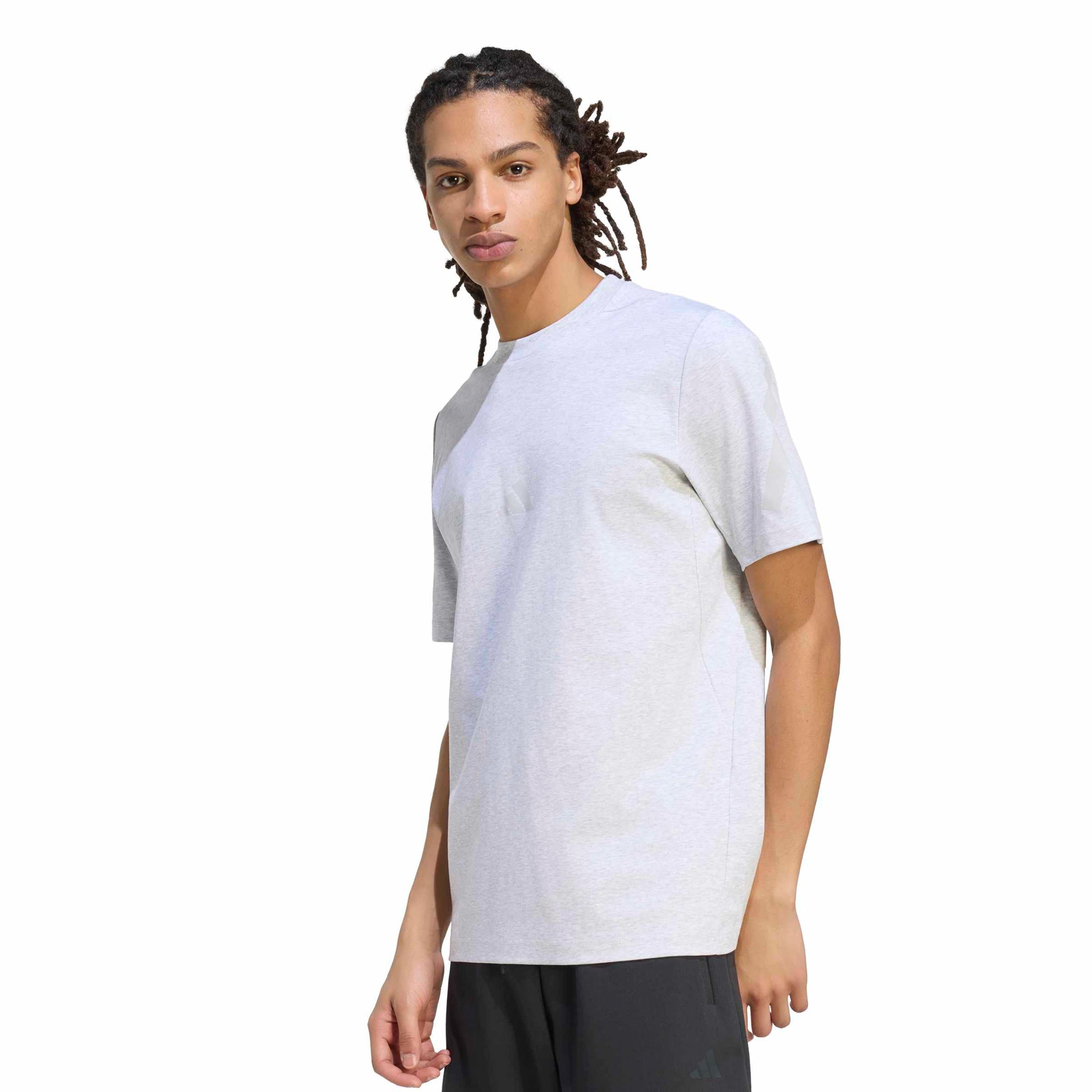adidas Z.N.E. T-Shirt Herren - hellgrau