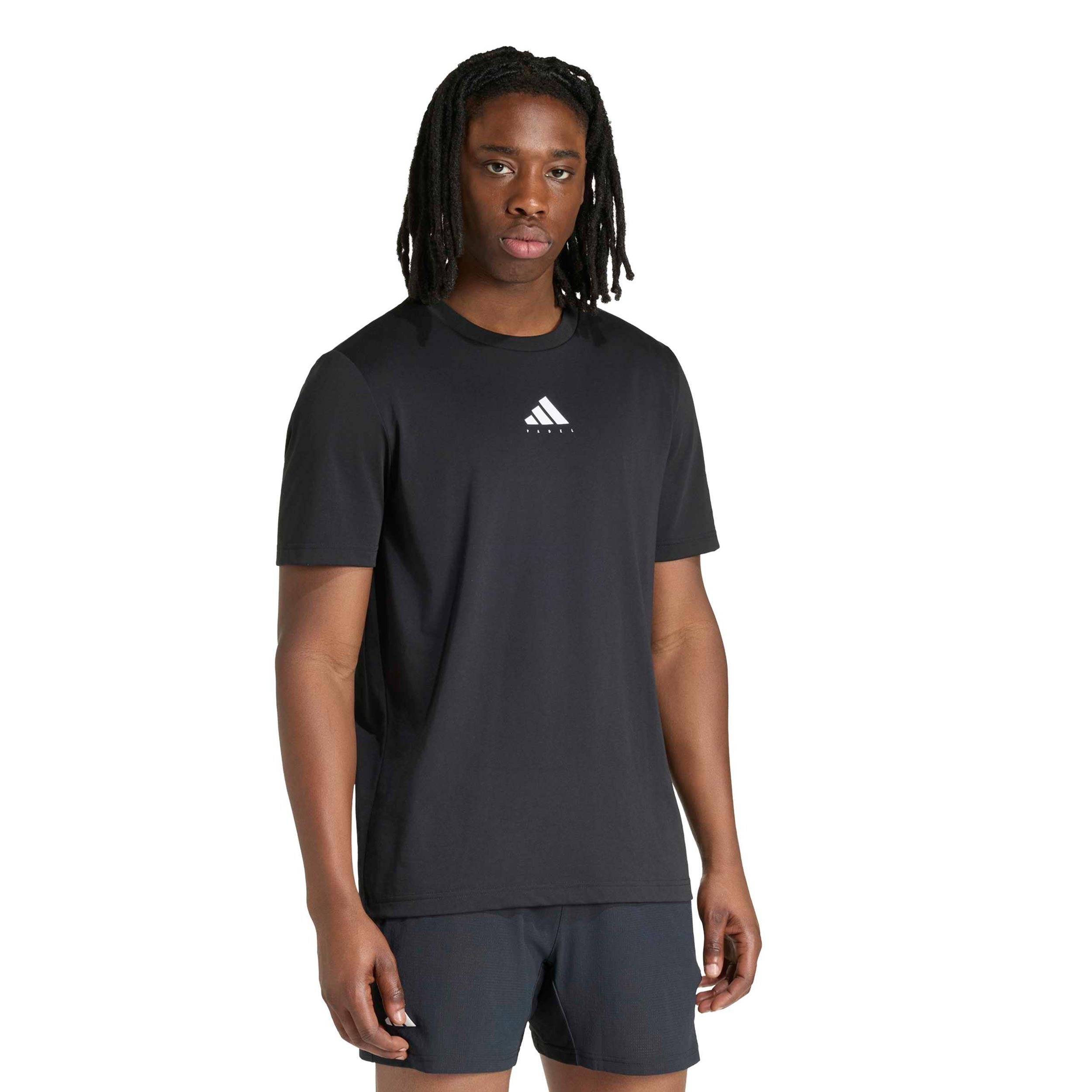 adidas Graphic T-Shirt Herren - schwarz, weiß