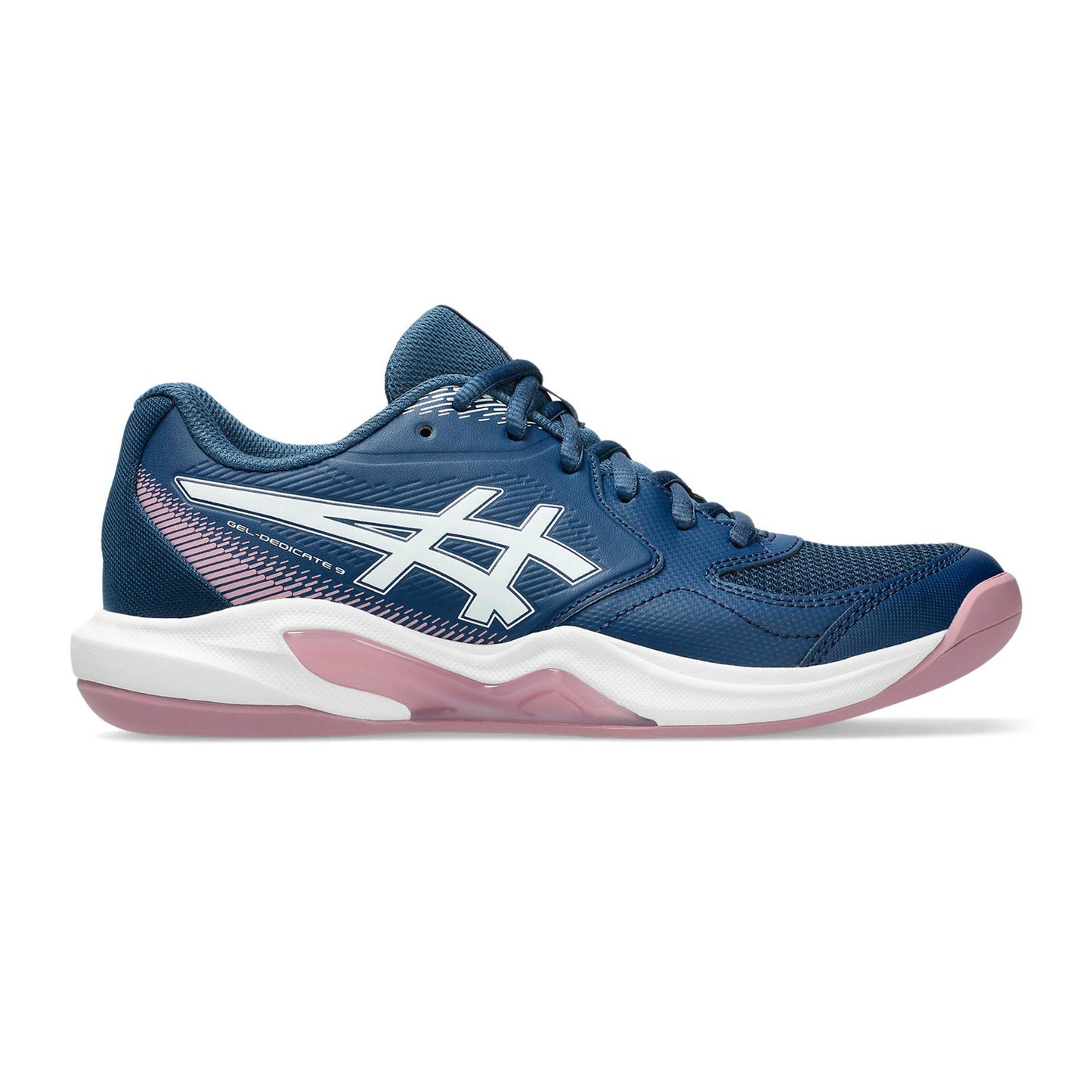 ASICS Gel-Dedicate 9 Teppichschuh Damen - dunkelblau, weiß