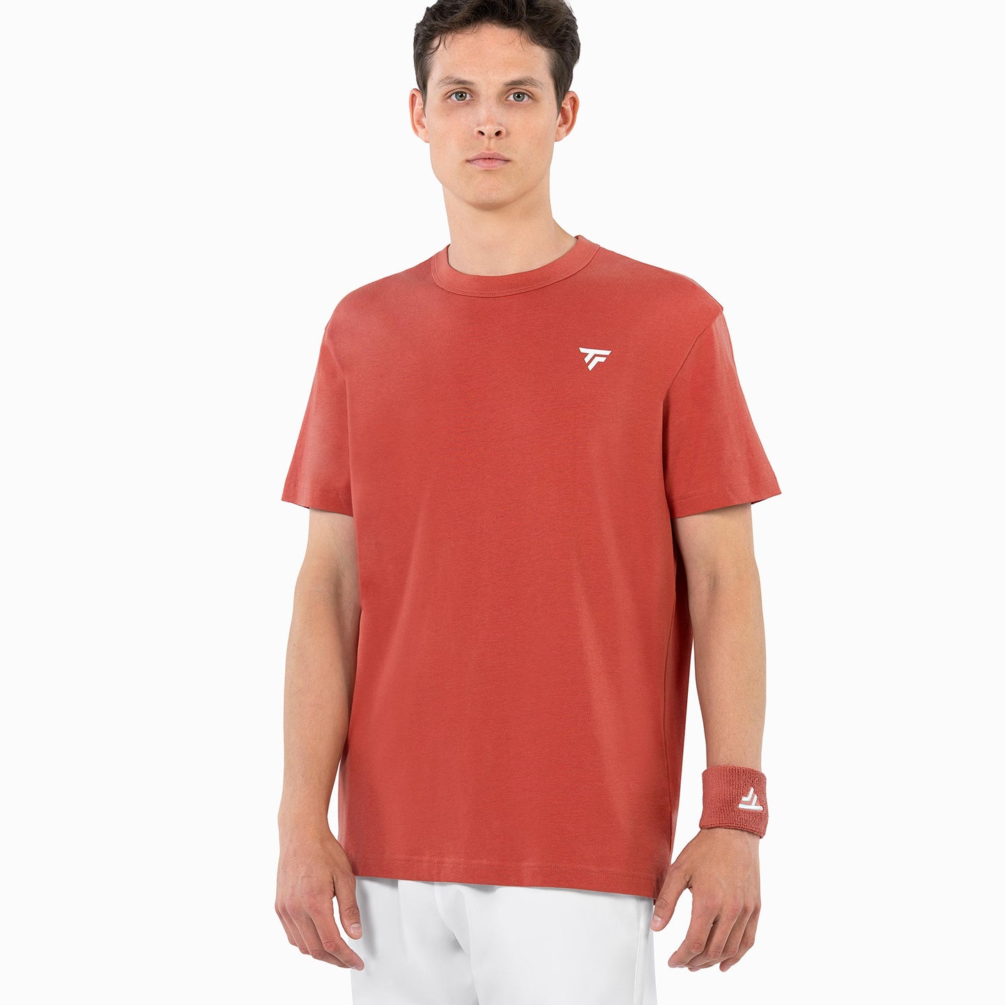 Tecnifibre Graphic T-Shirt Herren - rotorange