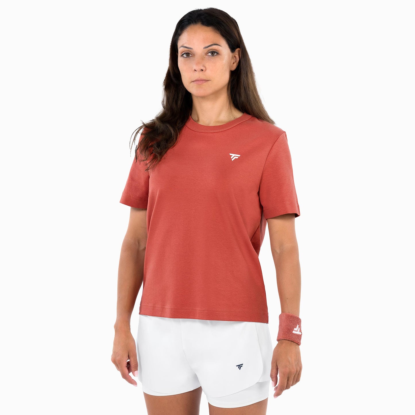 Tecnifibre Graphic T-Shirt Damen - rotorange