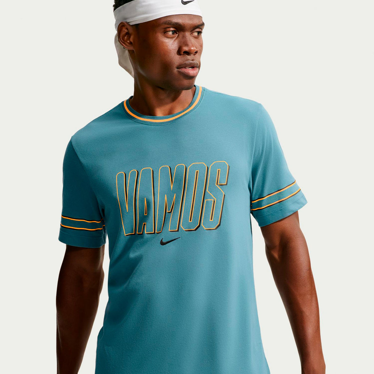 Nike Court Dri-Fit T-Shirt Herren - petrol