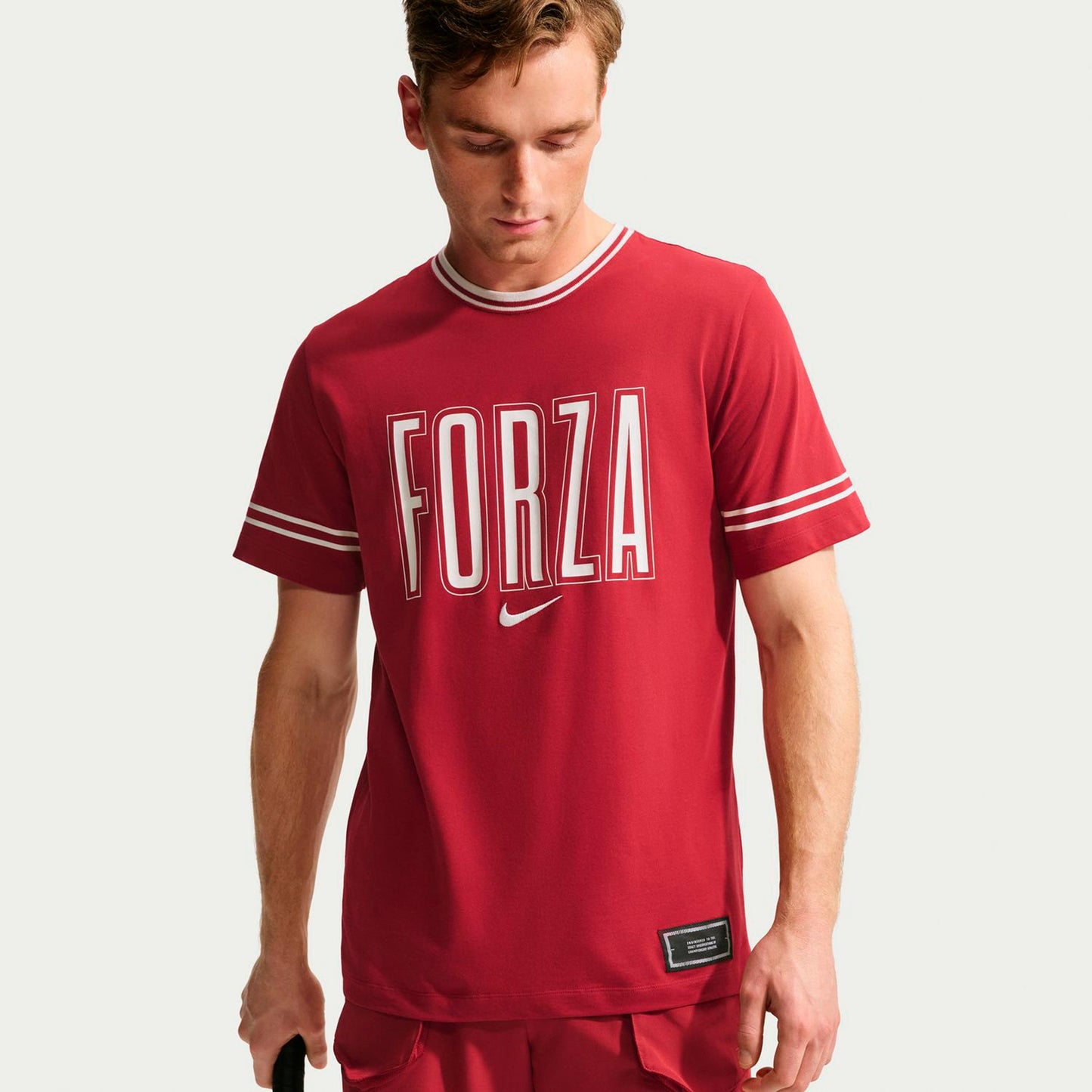 Nike Court T-Shirt Herren - rot