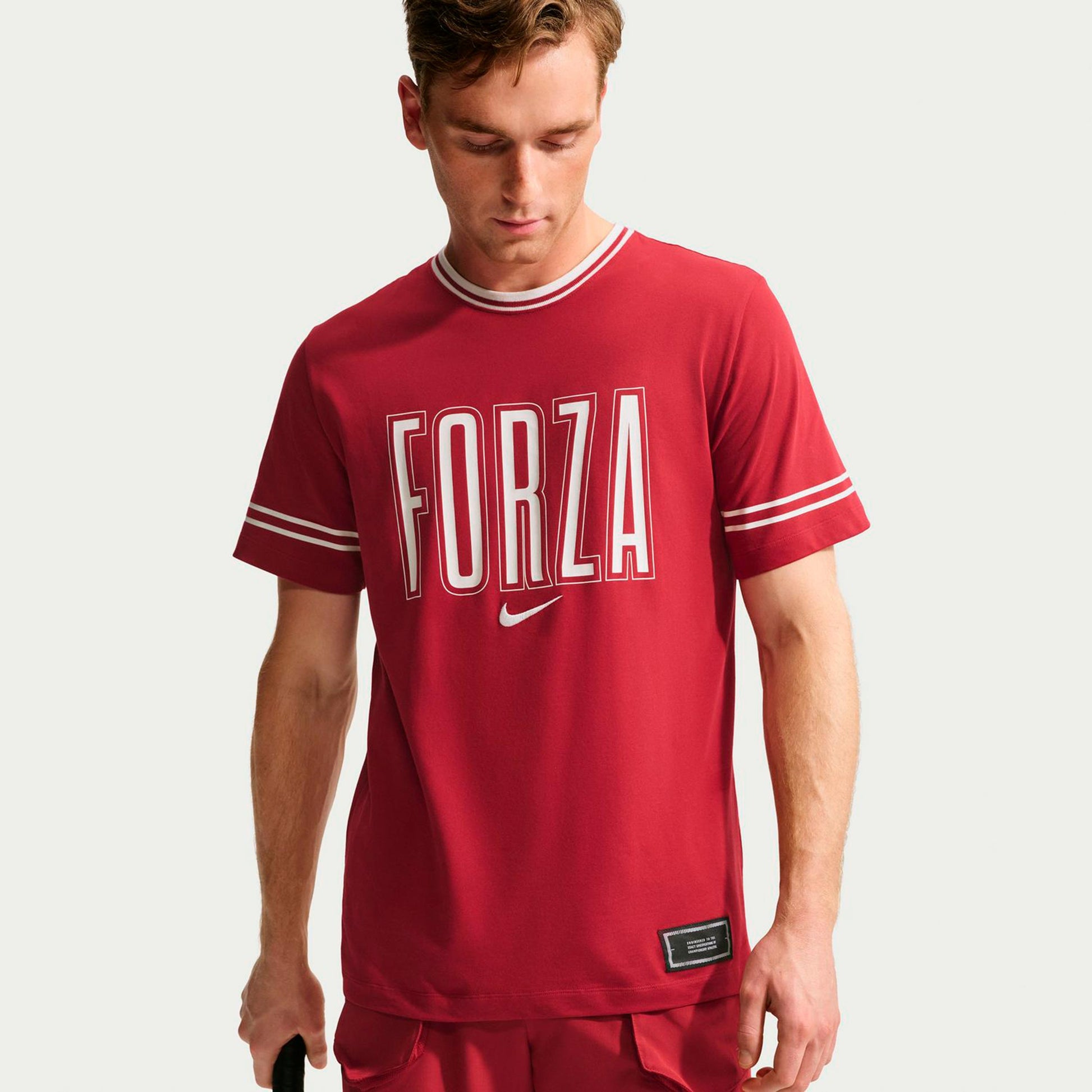 Nike Court T-Shirt Herren - rot