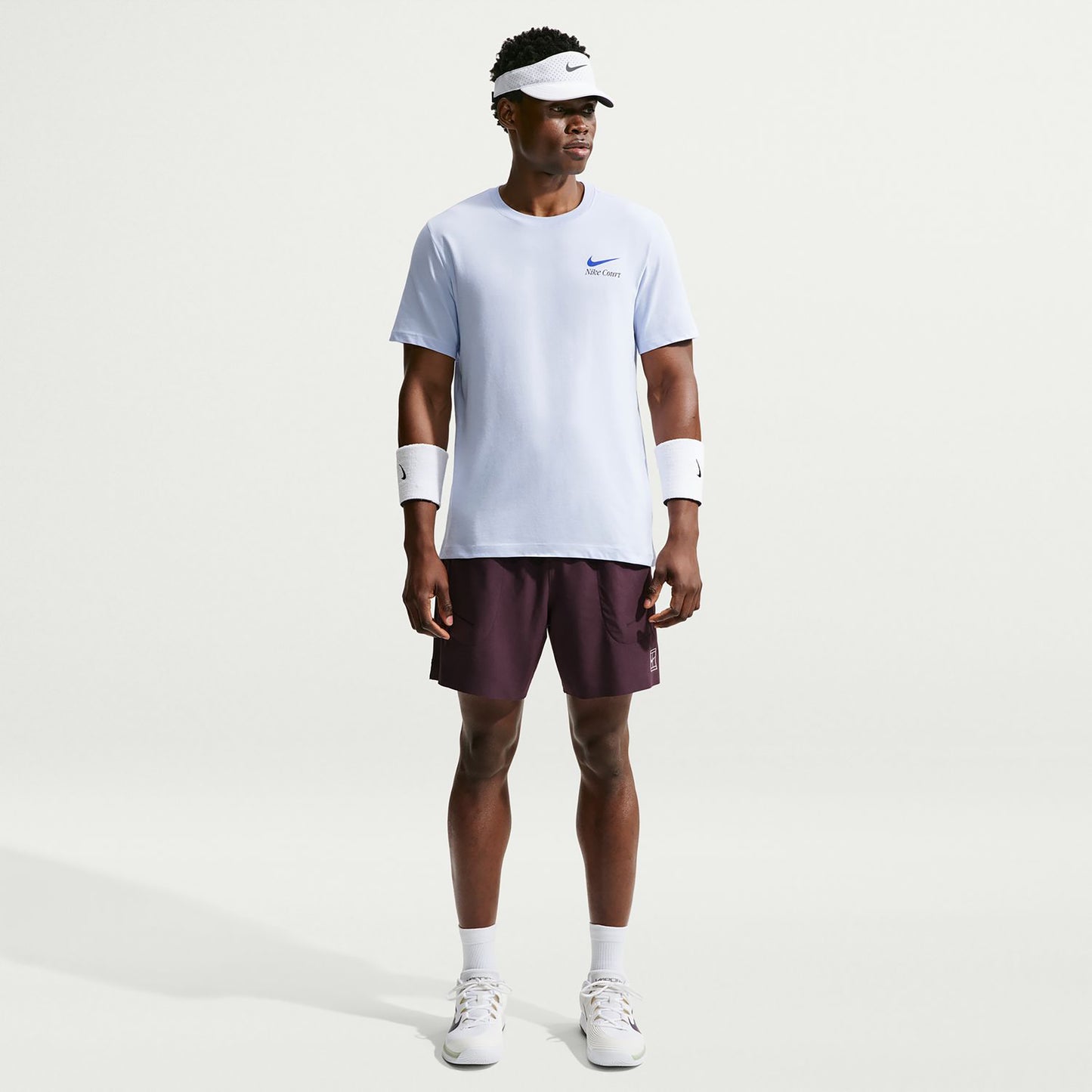 Nike Court Dri-Fit T-Shirt Herren - flieder