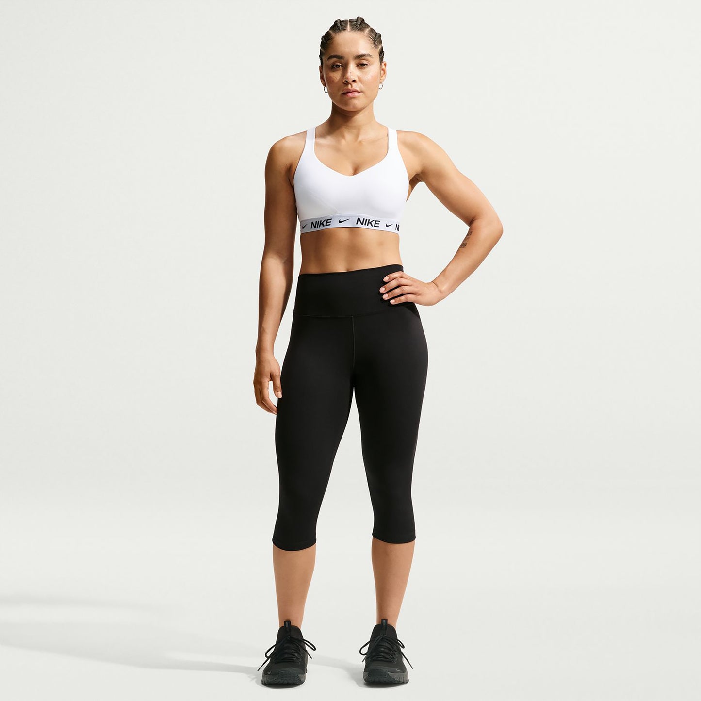 Nike Indy High Support Sport-BH Damen - weiß