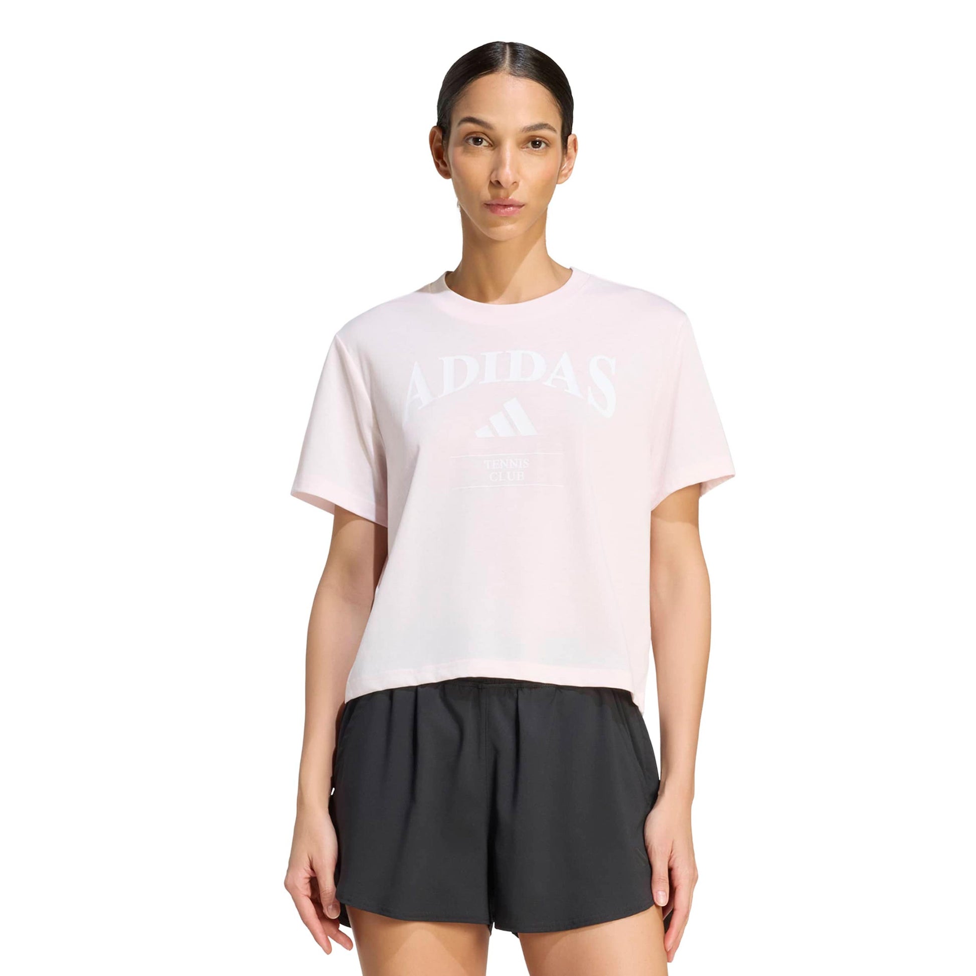 adidas Graphic T-Shirt Damen - altrosa