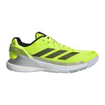 adidas Padelschuhe adidas Crazyquick Padelschuh Herren-Neongr&uuml;n,Schwarz