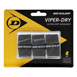 Dunlop Overgrips Dunlop Viperdry 3er Pack-Schwarz