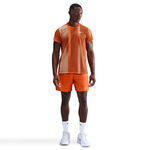 Nike Bekleidung Nike Court Victory Dri-Fit Print T-Shirt Herren - orange, weiß