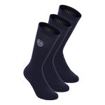 BIDI BADU Tennissocken BIDI BADU Crew Performance Tennissocken 3er Pack -dunkelblau