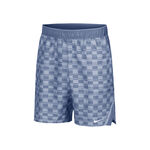 Nike Bekleidung Nike Court Victory Dri-Fit High Rise 9in All Over Print Shorts Herren - grau, wei&szlig;