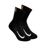 Nike Bekleidung Nike Court Multiplier Cushioned Tennissocken 2er Pack-Schwarz,Wei&szlig;